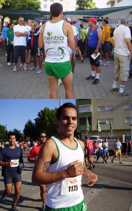 Centro Vegetariano na Corrida do Avante