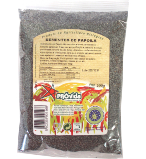 Sementes de Papoila BIO 200g