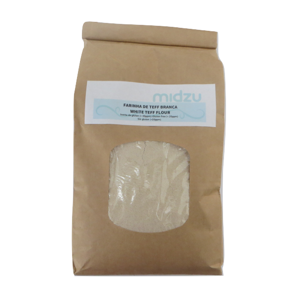 Farinha de Teff branca Midzu 1Kg