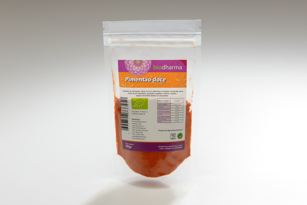 Pimento Doce Vermelho Bio Biodharma 40g