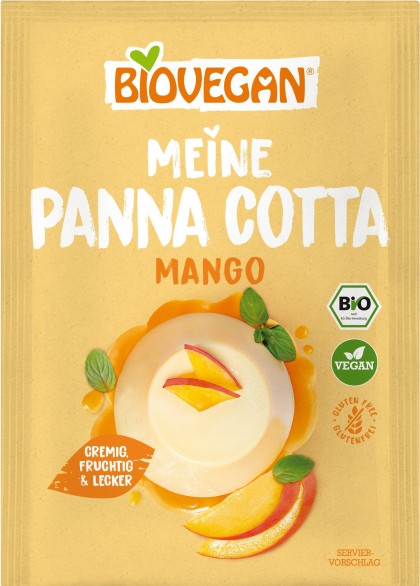 Panna Cotta de Manga BIO - sem glten