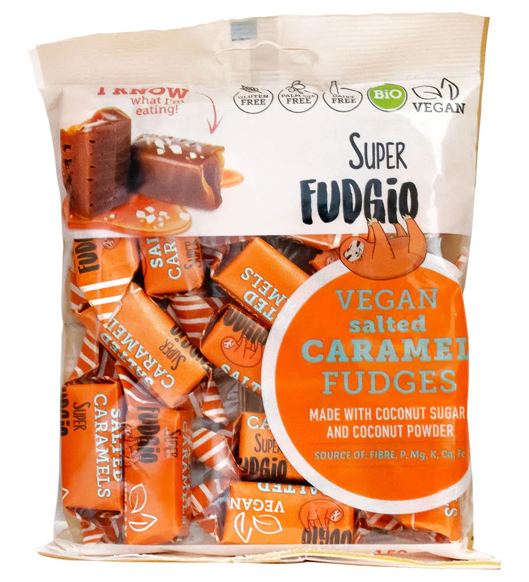 Caramelos de caramelo salgado BIO