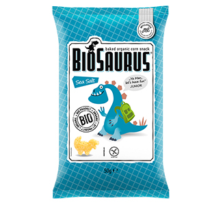 Snack de Milho Sal Marinho Biosaurus BIO