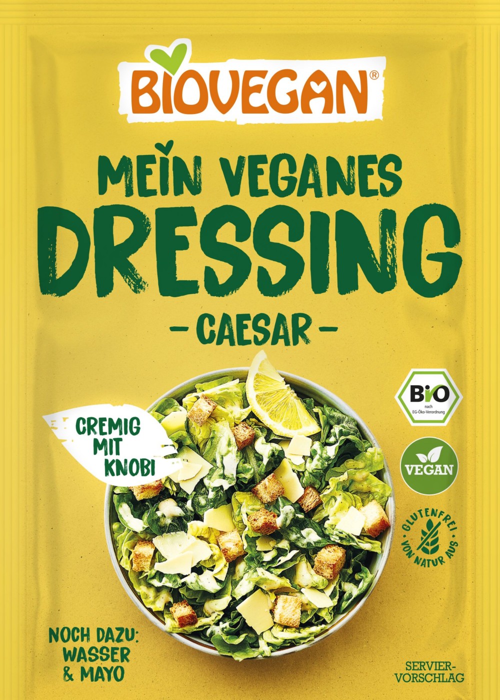 Molho vegano Csar BIO - sem glten