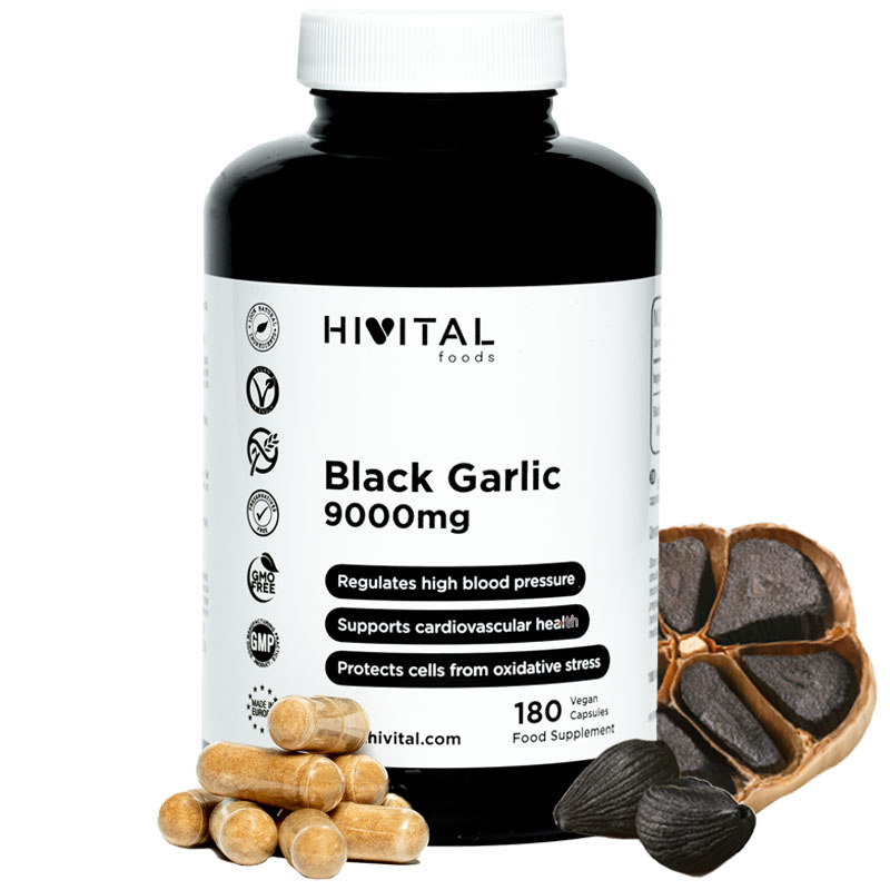 Alho negro 9000mg Hivital