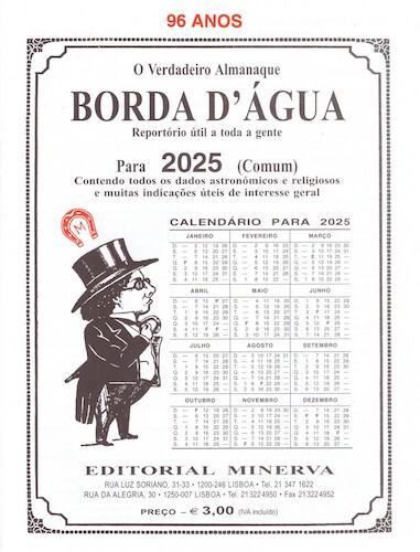 Almanaque Borda d'gua 2025